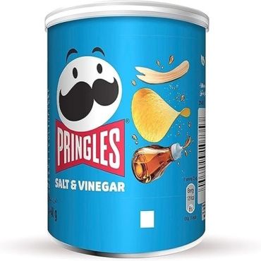 Pringles 40Gm-Salt&Vinegar, 12 Pieces Per Carton